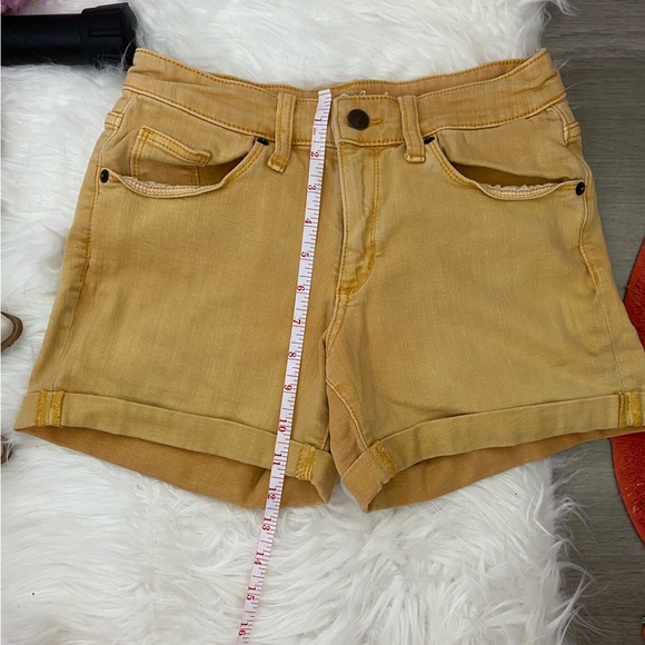 Universal Thread Shorts Mustard Yellow Denim Shorts Poshmark